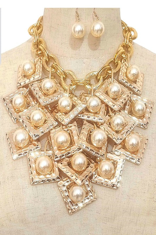 Statement Necklace and earring set
